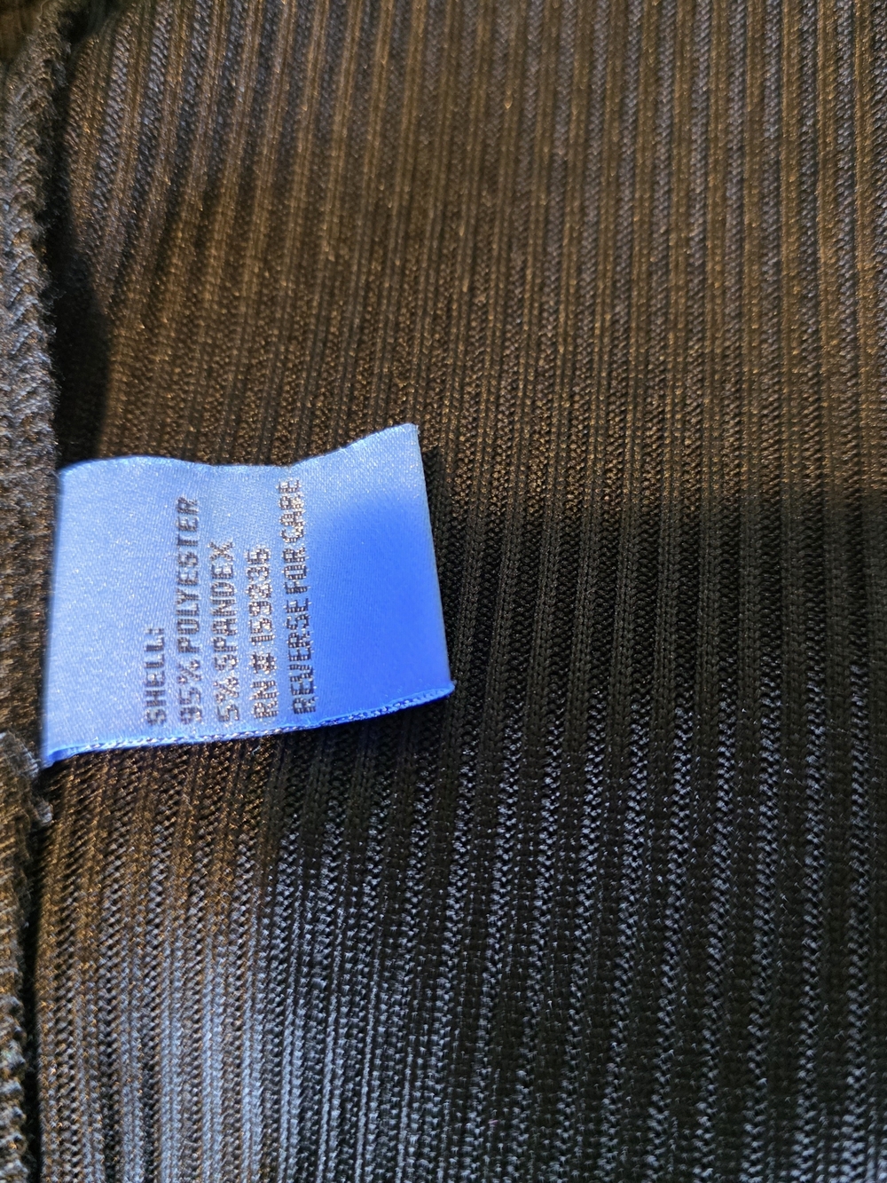 J. McLaughlin Black Metallic Ribbed Turtleneck Sweater - Picture 5 of 5